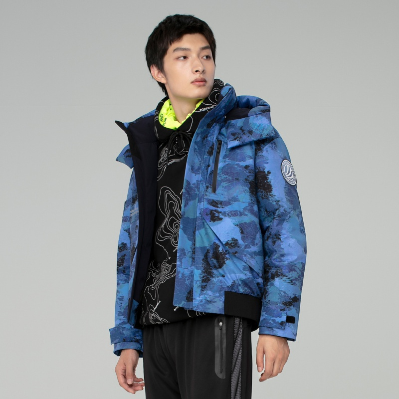 波司登羽绒服男2020新款可脱卸帽新科技面料短款夹克潮B00143005