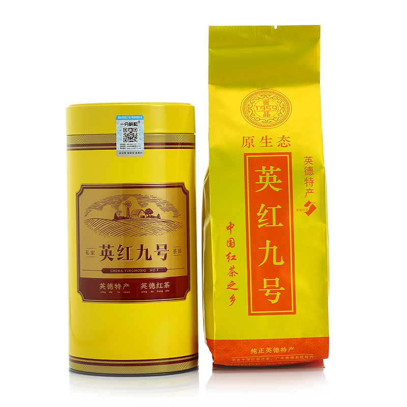 一分耕耘 正宗英红9号 春茶 英红9号红茶英德红茶英红九号浓香型150克礼盒罐装高清大图