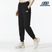 斯凯奇（SKECHERS）女裤24夏季运动裤子户外时尚跑步健身舒适透气休闲针织长裤子 L322W059-0018 S
