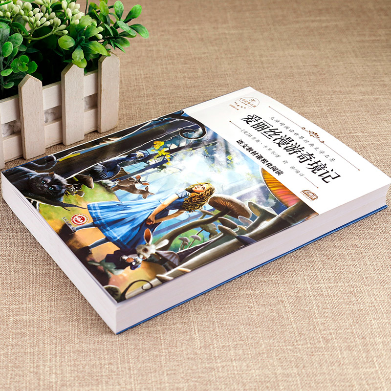 [正版]爱丽丝漫游奇境 六年级老师 爱丽丝漫游奇境记原著书下必读课外书 爱丽丝梦游仙境下册 课外阅读书籍高清大图