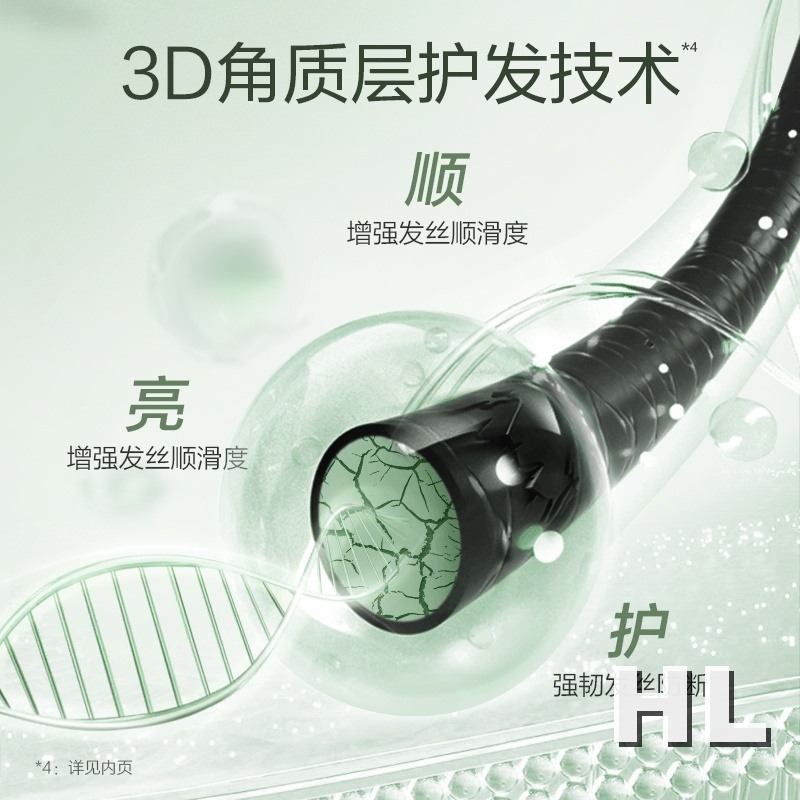 阿道夫天然香植物香氛护发素(芯韧柔滑)618ml高清大图