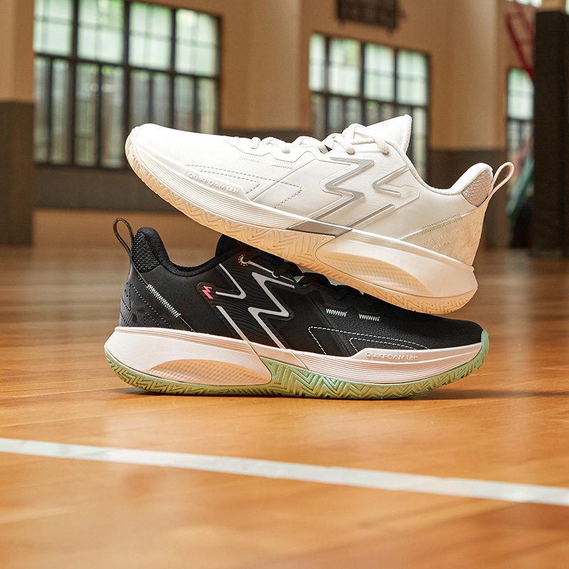 BIG3 Team丨361°篮球鞋男鞋运动鞋新款学生耐磨实战防滑革面球鞋高清大图