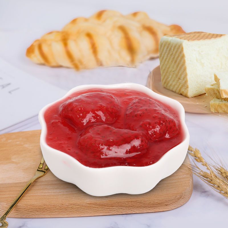 再乐草莓果酱奶茶店专用原材料商用刨冰冰粥配料芒果烘焙果肉果酱草莓