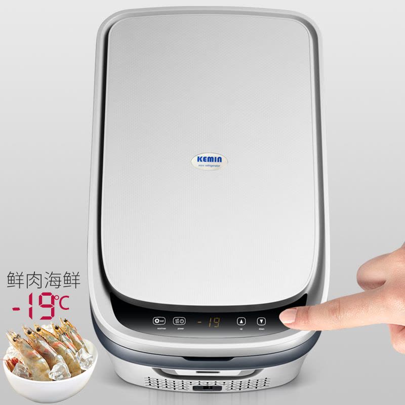 科敏KEMIN迷你型小冰箱车载冰箱母乳冷藏压缩机制冷可结冰 38L压缩机冰箱车载型图片