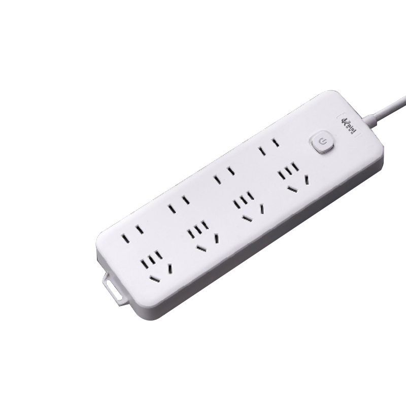 凯圣蓝 K06426 延长线插座 28 1.8米 2500W 2500W插排 插排(计价单位:个)白色高清大图