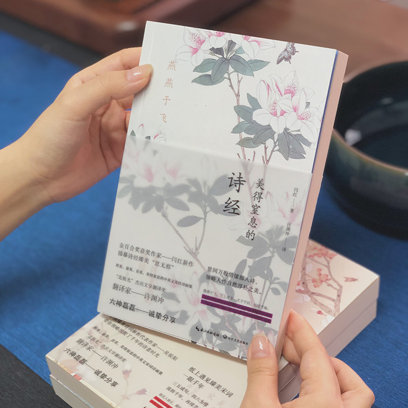 [正版]燕燕于飞美得窒息的诗经许渊冲译英汉对照在诗经的字里行间感受人类多彩的浪漫诗三百一言以蔽之思无邪深度解析 书店书高清大图