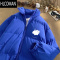 HLCOMAN加厚棉衣男女冬季2024潮流潮牌棉服休闲情侣款oversize棉袄外套男