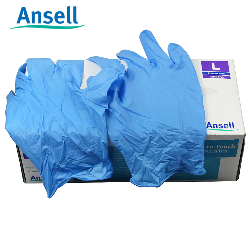 安思尔(Ansell) 4474丁腈手套 蓝色 单位:付(JL)