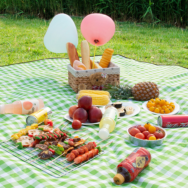 尚烤佳 星辰牛津布野餐垫LS-624高清大图