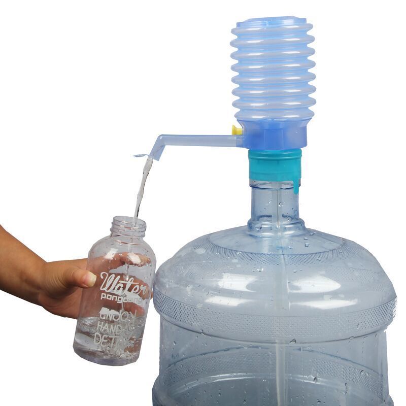 家用矿泉水吸水饮水机水器大桶水桶出水压手压式纯净桶装水抽水器|3个软壳