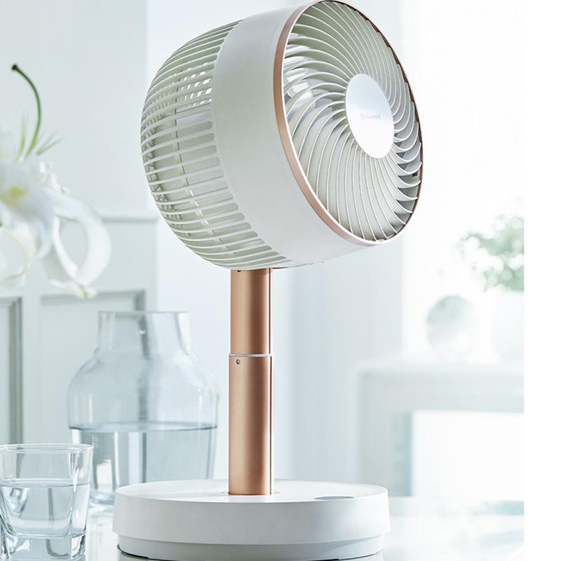 艾美特 (Airmate) 空气循环扇 CA18-RD49 家用电风扇摇头风扇台式落地电扇折叠扇 遥控桌面立式便携 白色高清大图