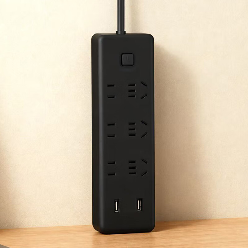 淘行者 TXZ-XP40S 6插位+2USB口3米接线板(计价单位:个)黑色高清大图