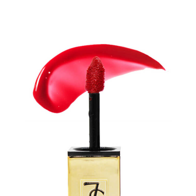 圣罗兰(YSL)纯色唇釉6ml 09# 红釉 镜面唇釉唇蜜唇彩 持久保湿滋润