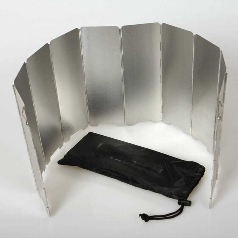 户外挡风板铝合金户外卡式炉炉头野外炉具防风板野营装备10片8片8片