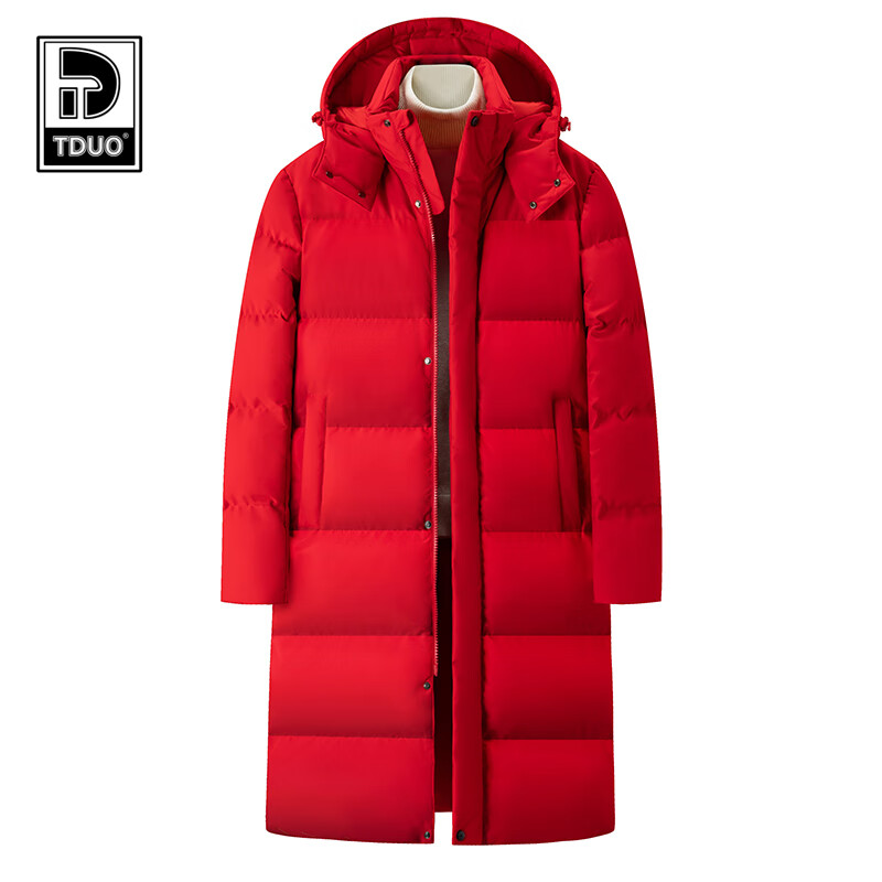 Tduo长款加厚羽绒棉服R21 件高清大图