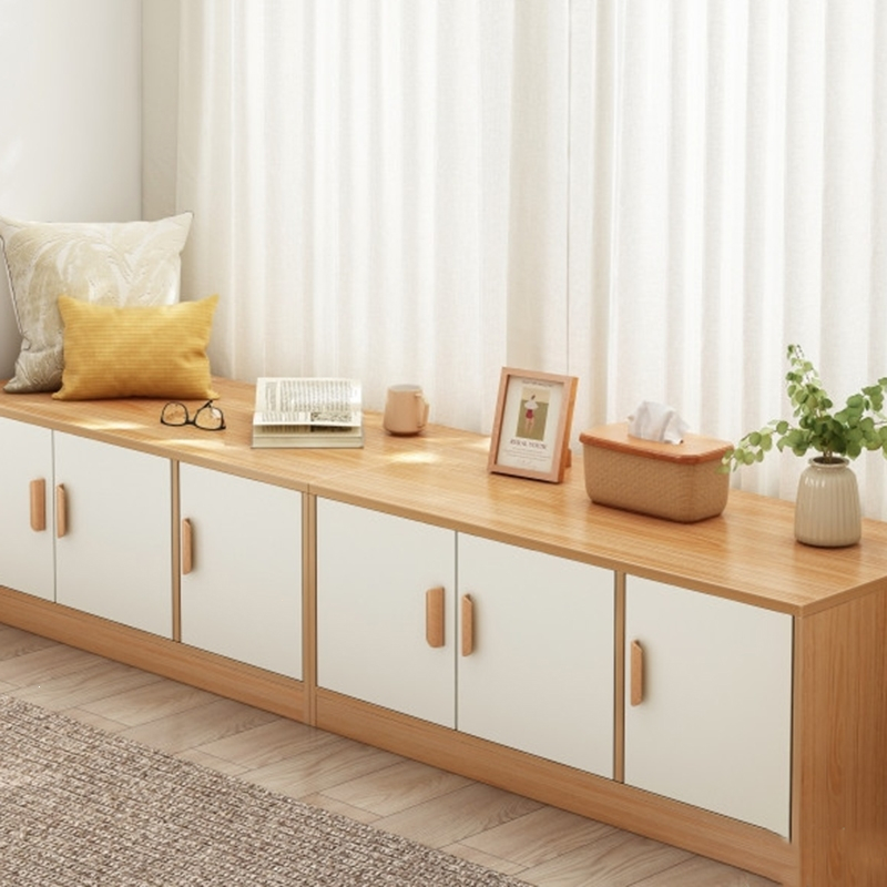 飘窗柜储物柜知渡可坐矮柜储物柜阳台落地柜子置物收纳柜窗边榻榻米柜