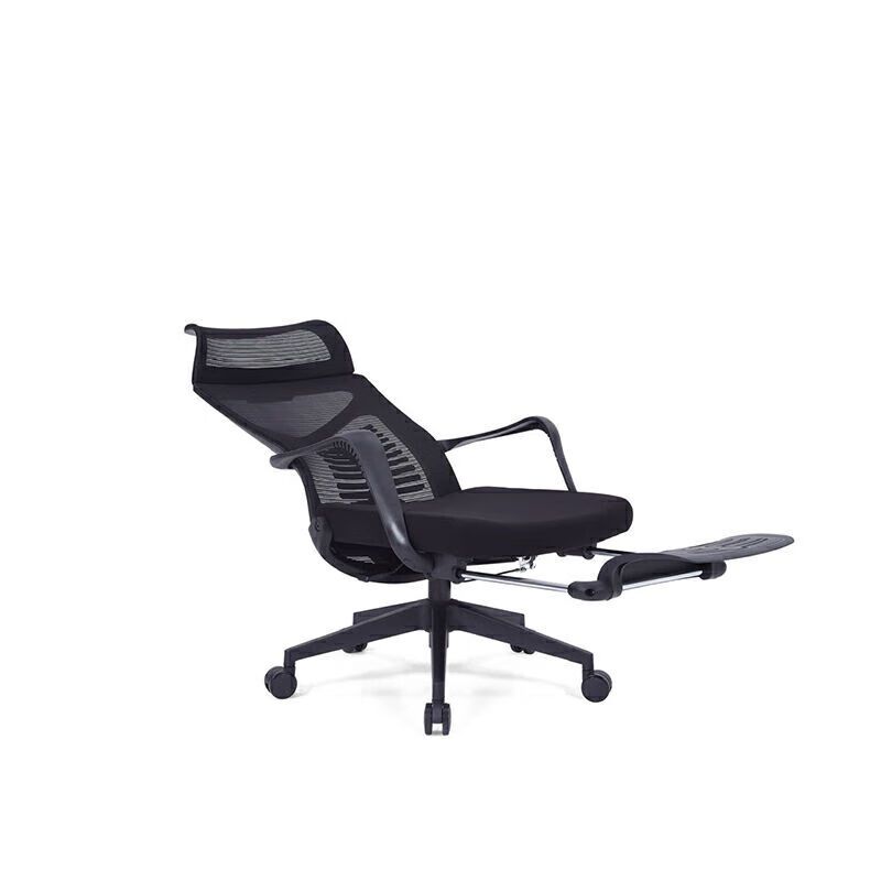 圣斯顿SD-269A 人体工学椅办公椅620*490*1170-1240mm(单位:张)黑色高清大图