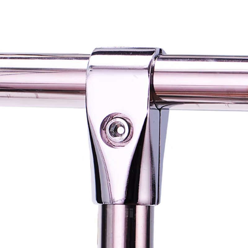 翌嘉YJ-E1-202 202不锈钢晾衣架移动伸缩有鞋架晒衣架 不可升降高度款 800*520*1450高清大图