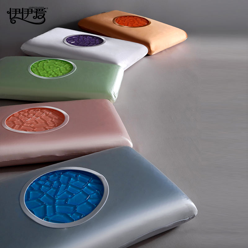 伊伊爱YXD25415冰裂纹凉感凝胶枕（单位：个）高清大图