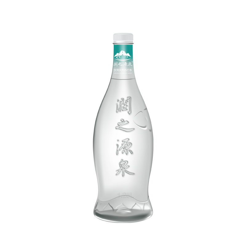 润之源泉天然苏打水 五大连池无糖无气弱碱性水 1250ml*6瓶 整箱装 高端饮用水 1250ml家庭用水商务用水