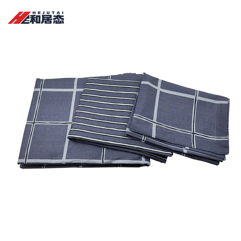 和居态 纯棉三件套 HJT-141 套高清大图