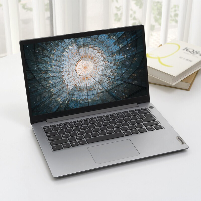 联想(Lenovo)IdeaPad14 2022款 14英寸轻薄笔记本电脑(R5-5500U/8G/1T固态/集显) 定制 全高清屏 轻薄商务 移动办公