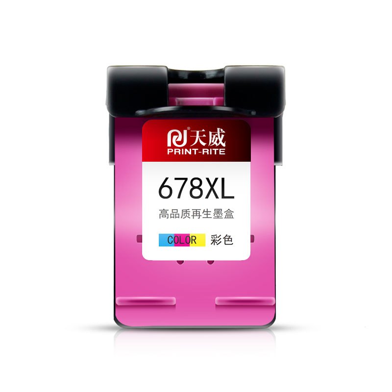 天威 678墨盒 高清彩色 适用惠普HP 1018 2515 1518 4648(单位:支)