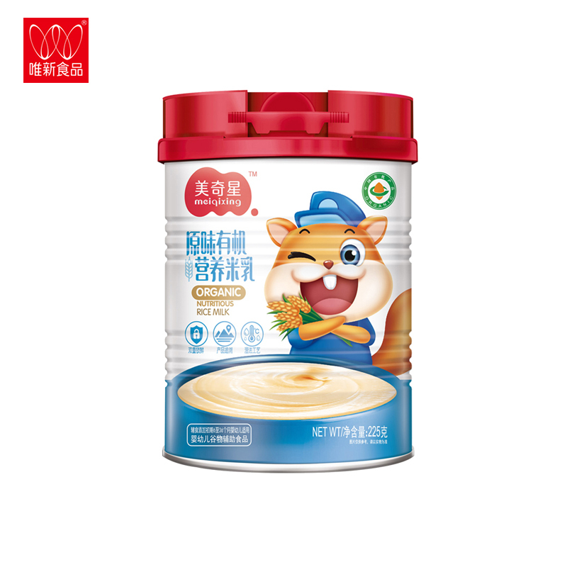 美奇星225g原味有机营养米乳米粉米糊