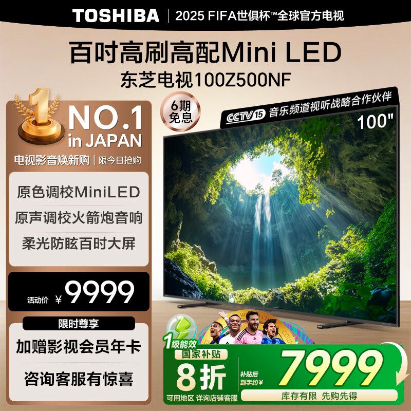 东芝（TOSHIBA）100Z500NF电视