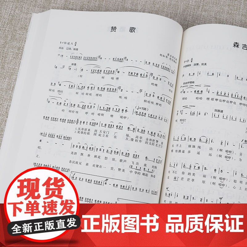 中外民歌500首 好歌大家唱 中外民歌选集书籍高清大图