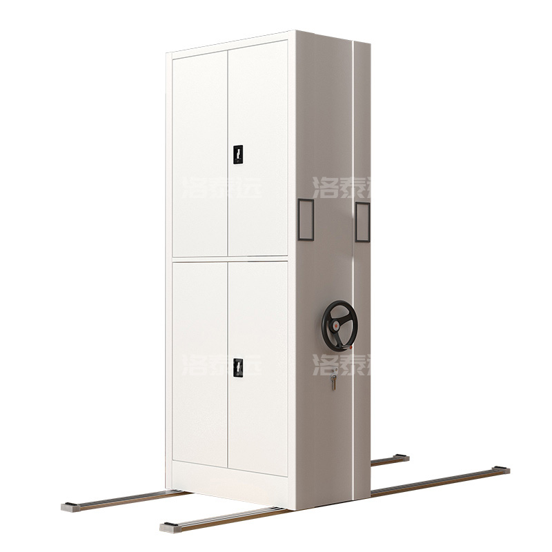 洛泰远 LTY3110803手摇密集架移动档案柜钢制轨道密集柜 一列1组1000*560*2360