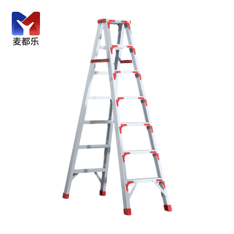 麦都乐 折叠梯子 2米/个高清大图