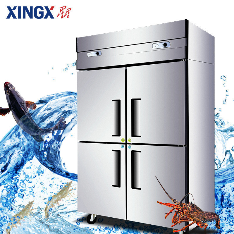 星星(XINGX)厨房冰箱商用展示柜全冷冻冰柜商用立式不锈钢餐饮店后厨BD-840E