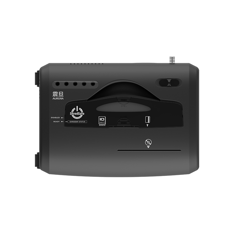震旦 AS1019CD 3级保密办公商用碎纸机(单次10张 持续5分钟 15L 可碎卡、光盘)高清大图