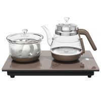 容声全自动上水电热水壶茶台烧水壶煮茶器玻璃茶具套装智能上水电茶炉自吸式电水壶泡茶壶上水煮茶壶烧水器 37*23智能清洁款