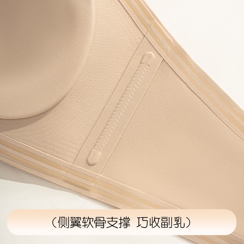 猫人粉底液无肩带抹胸女士防滑不掉小胸聚拢隐形无痕防走光内衣图片