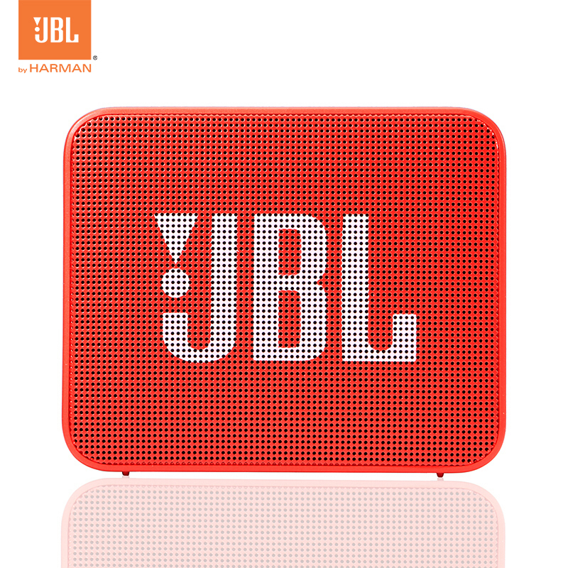 JBL GO2 音乐金砖二代 蓝牙音箱 低音炮 户外便携音响 迷你小音箱 可免提通话 珊瑚橙