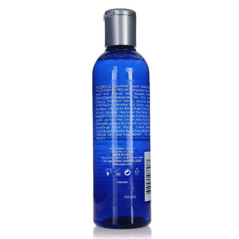 科颜氏 Kiehl’s 男士活力爽肤水250ml 控油收敛 醒肤保湿