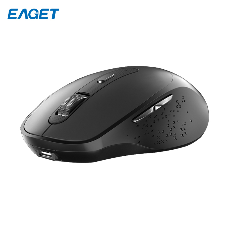 忆捷(Eaget) 无线蓝牙鼠标YS20商务办公经典 USB接口即插即用 TYPE-C快速充电