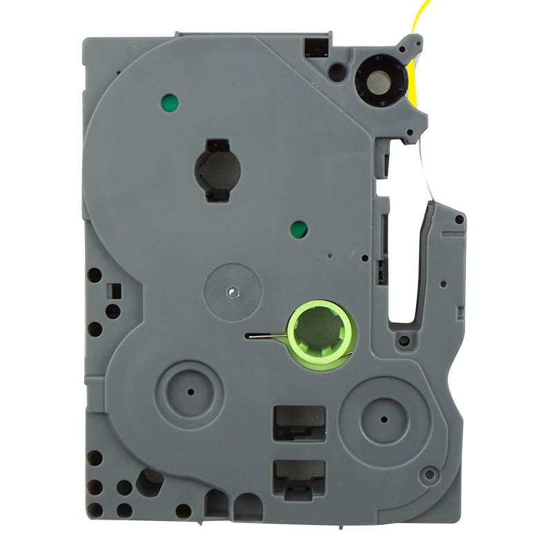 欣彩 TZE-621标签机色带 9mm黄底黑字 AS-TZE621 适用兄弟标签机色带高清大图