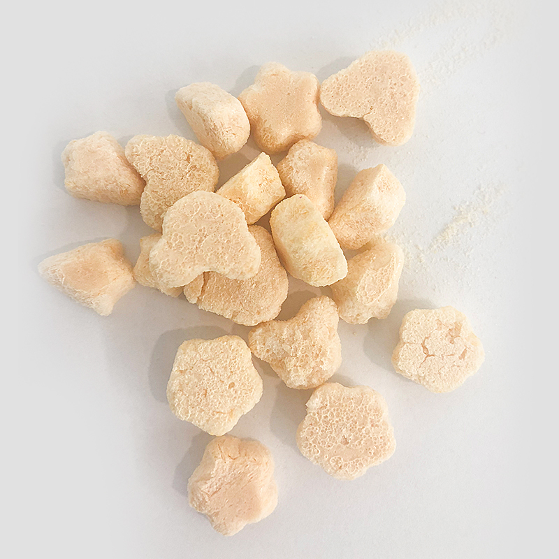 beakid 美国海绵宝宝纯水果溶豆水果脆片黄桃苹果味24g-盒装 零食点心
