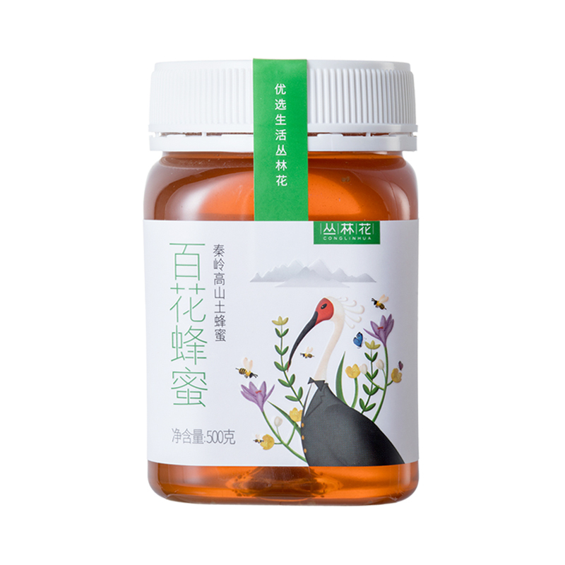 丛林花蜂制品丛林花百花蜂蜜500g 秦岭土蜂蜜产自海报1700米天然滋补蜂蜜纯正无添加 价格图片品牌报价 苏宁易购丛林花食品旗舰店