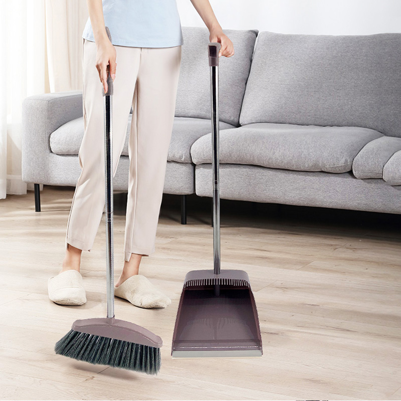 扫把套装扫帚簸箕组合家用酒店物业扫地笤帚不粘头发网红扫地神器软毛捎把高清大图