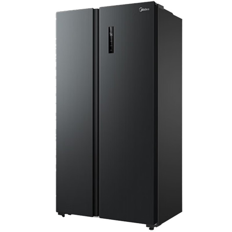 美的(midea)605升变频一级能效对开门双开门家用智能电冰箱节能无霜