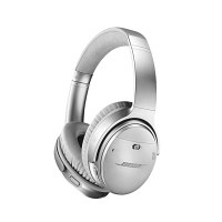 【一年质保】Bose QuietComfort 35 II 头戴式无线蓝牙有源降噪消噪耳机耳麦 QC35 二代 银色