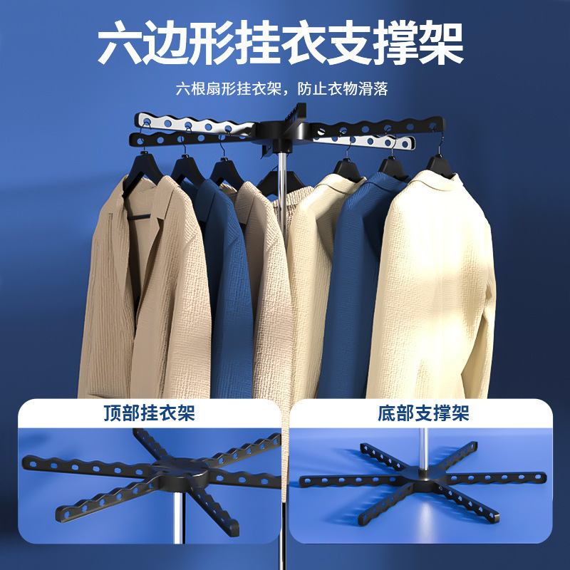 奥克斯干衣盒家用小型婴儿衣服内衣消毒迷你便携烘干机速干衣神器 深蓝色小熊900瓦