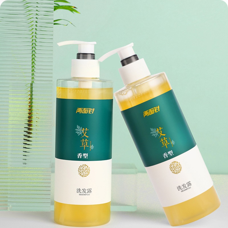 两面针艾草香型洗护礼盒套装洗发露400ml+沐浴露400ml+护发素400ml高清大图