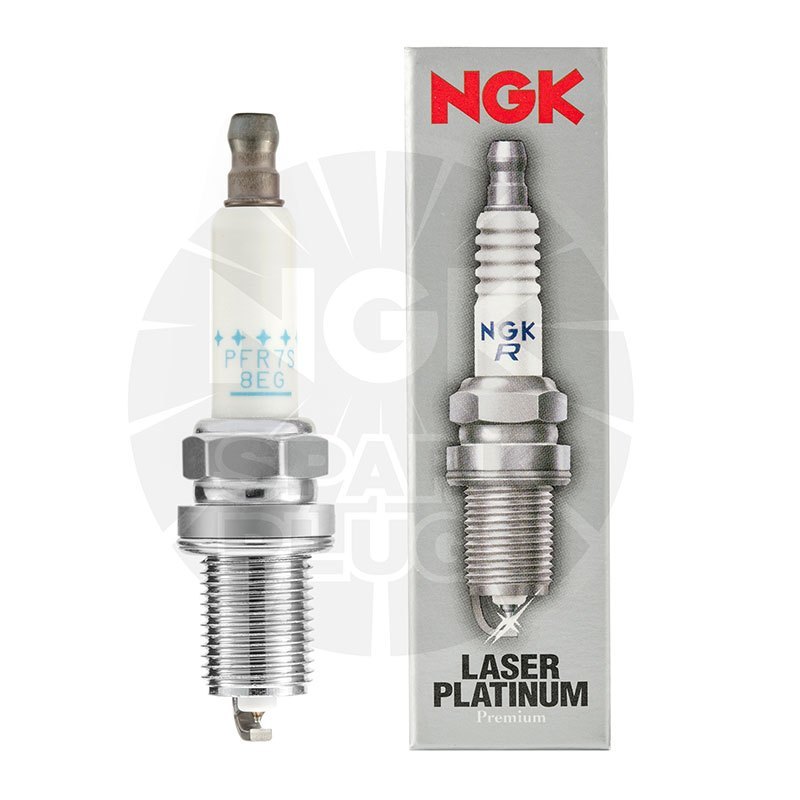 NGK双铂金火花塞 PFR7S8EG 1675 单支装 适用于奥迪A3A4LA5Q3Q5A6L大众迈腾速腾CC途观明锐