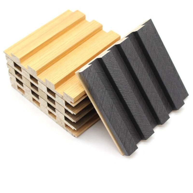 舜灏 木塑格栅 背景墙格柵生态木格栅板 sh-gs125 白色