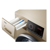 【二手99新】 Haier/海尔G100818HBG滚筒洗烘一体洗衣机10公斤V6蒸汽烘干BLDC变频多种洗涤程序